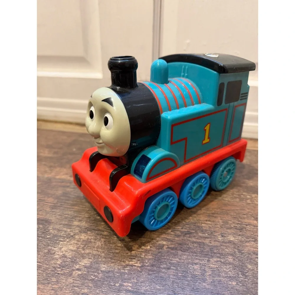 Thomas & Friends Thomas the Tank Engine Motorized‎ Blue No 1 Toy Train Plastic
